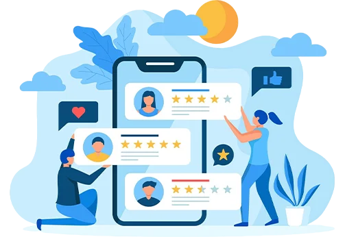 Google reviews by our customers